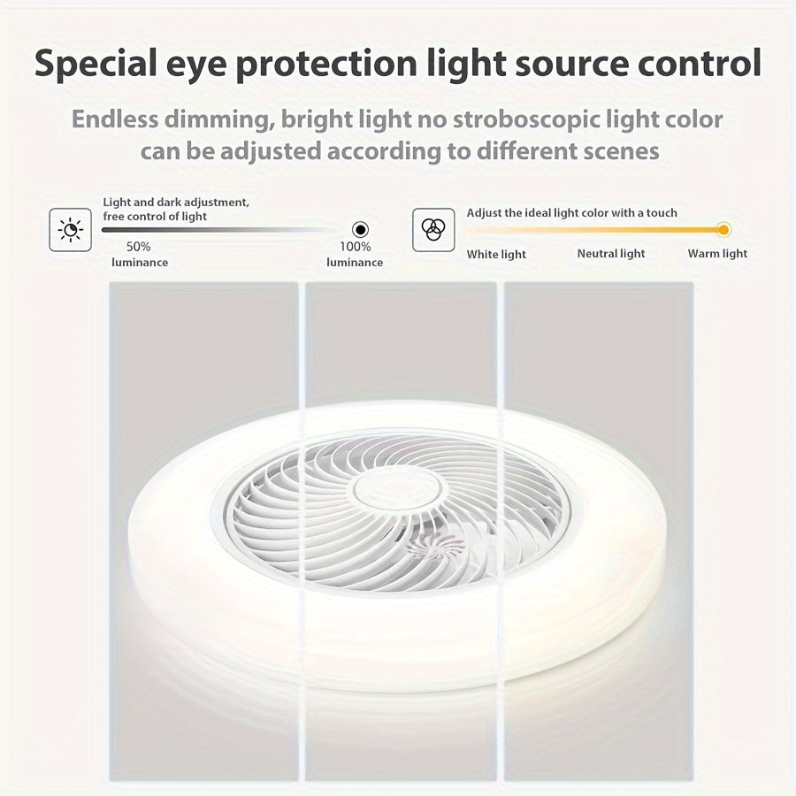 LED Multi-Function Fan Light