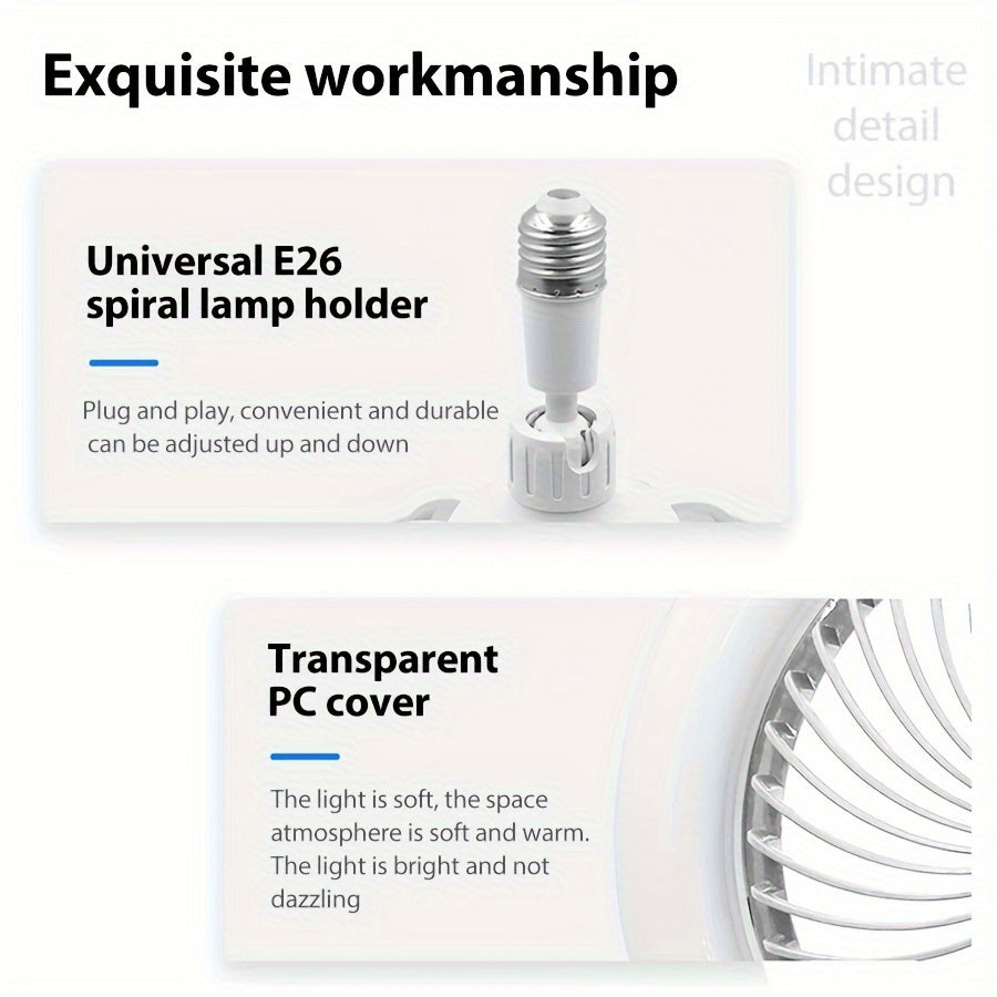 LED Multi-Function Fan Light